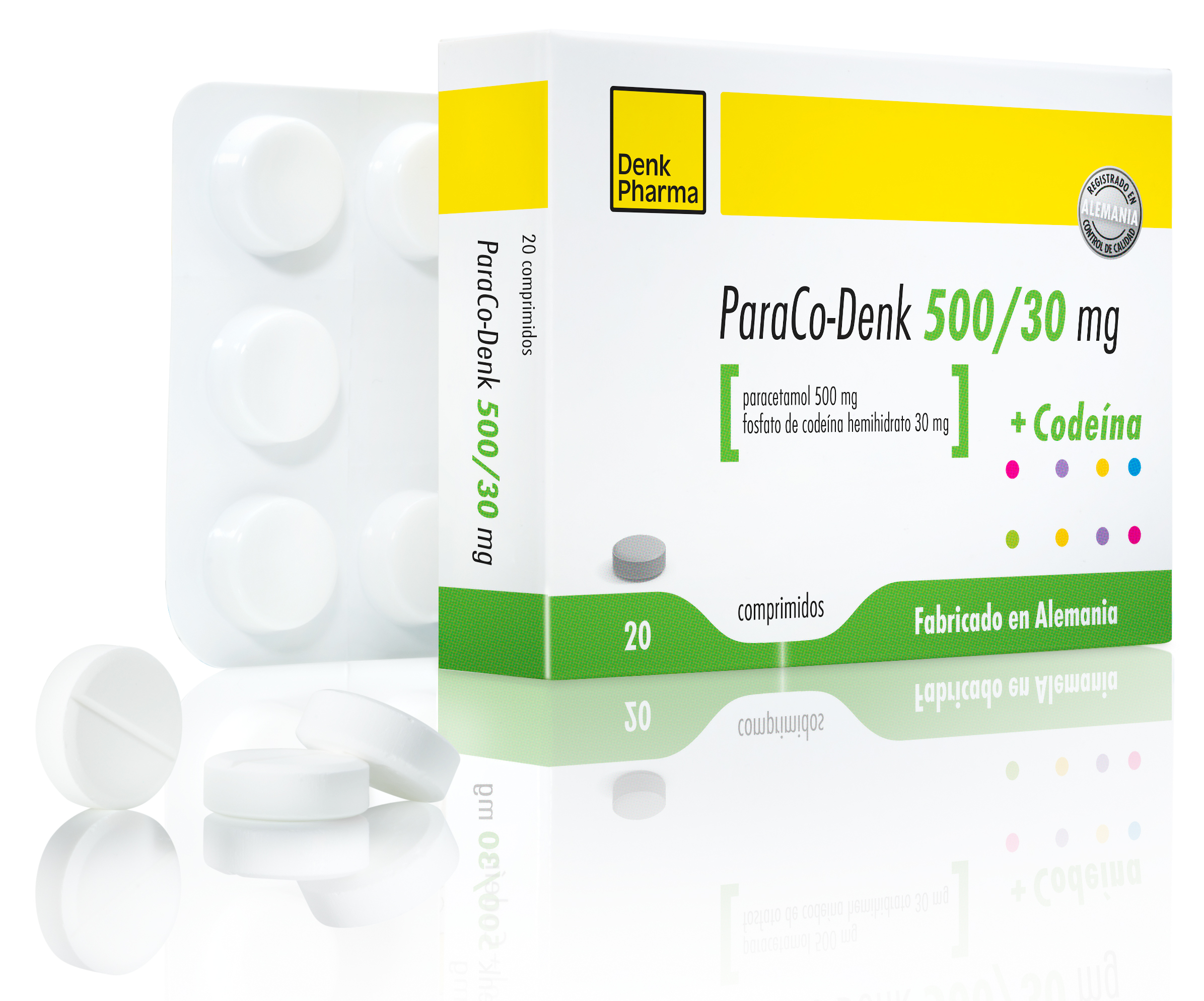 ParaCo Denk 500/30 mg - DENK